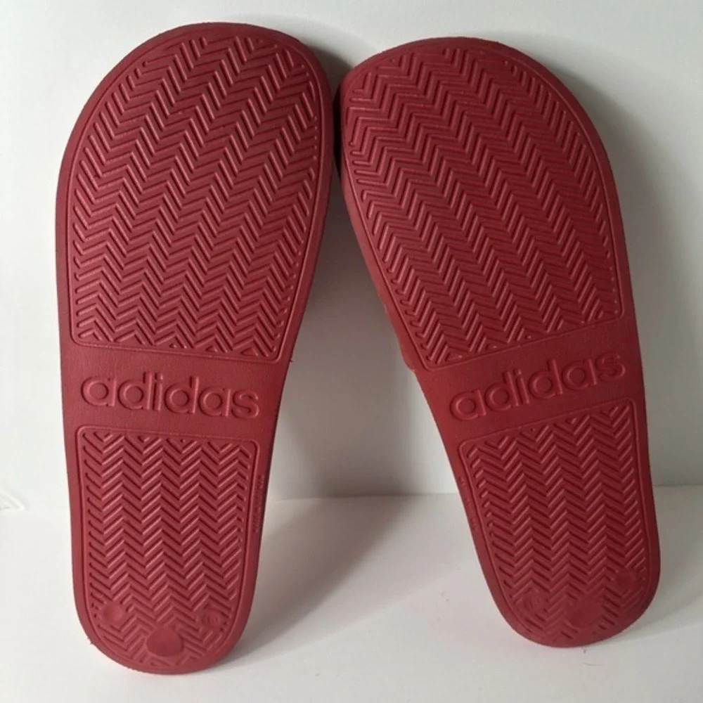 Men Adidas Originals Adilette Shower Slide Red/ Black. Mens‎ Size 13US EXCELLENT